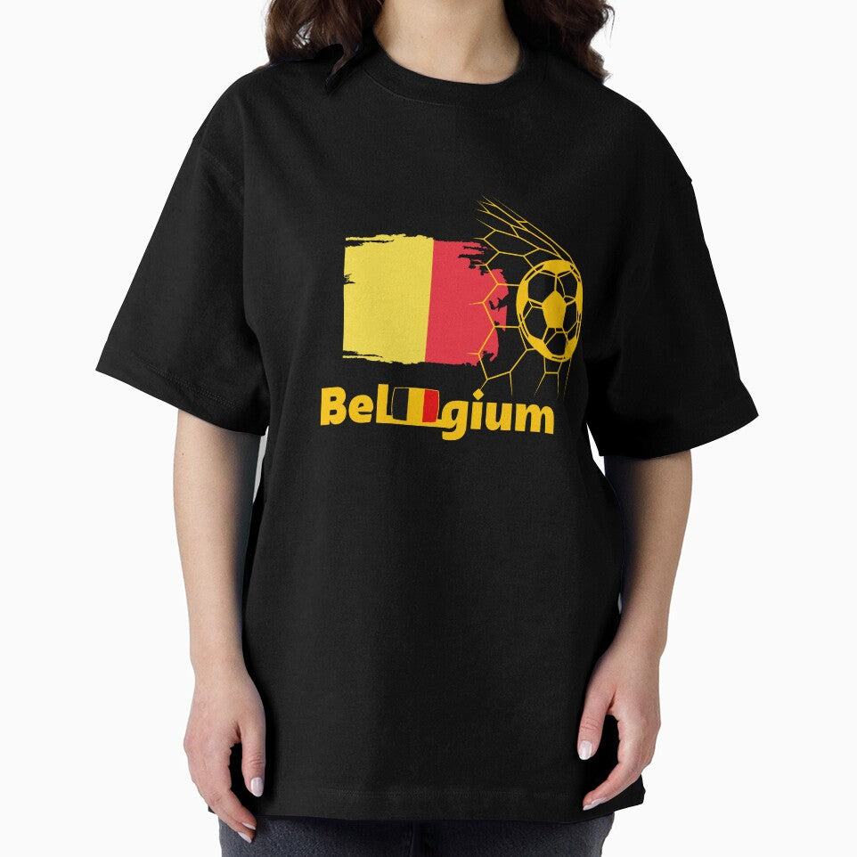 belgium national team sticker and t-shirt by lattakiafashion