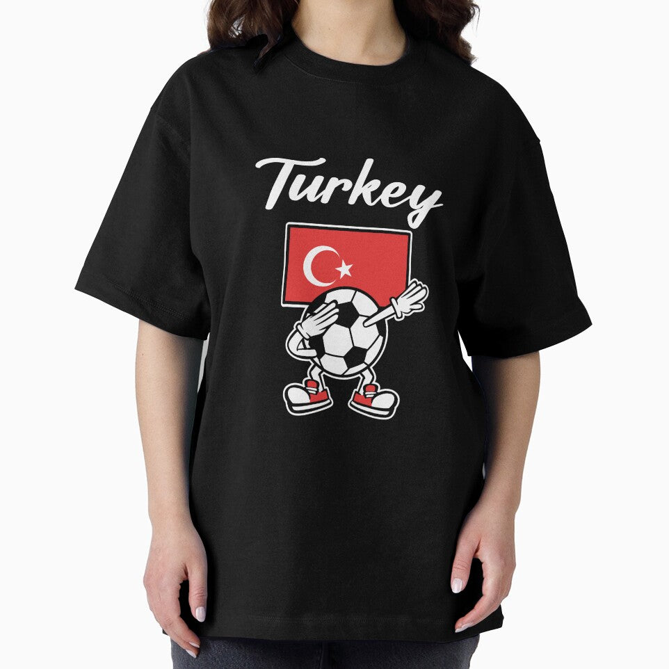 TURKEY - Dabbing Football Soccer Ball - TURKEY Flag by Darling DeDe