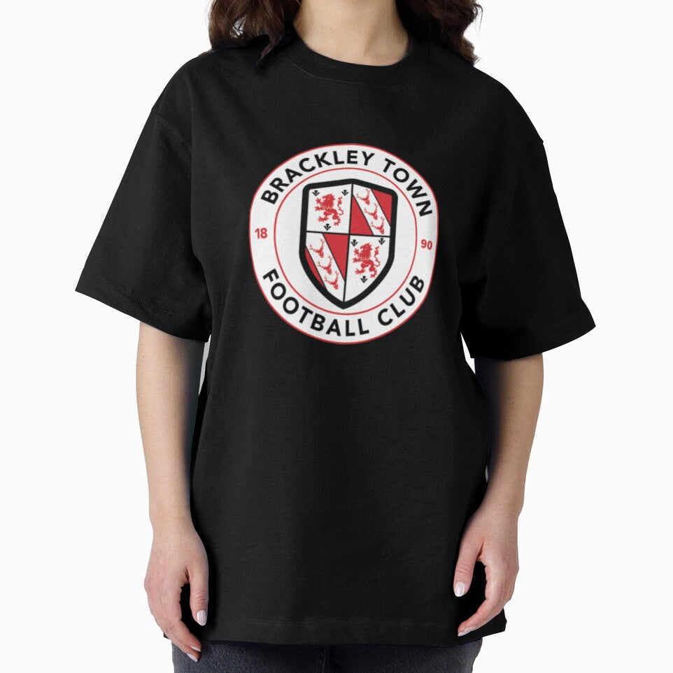 Brackley Town FC Crest Poster – Non-League Football Art by Final Whistle Art