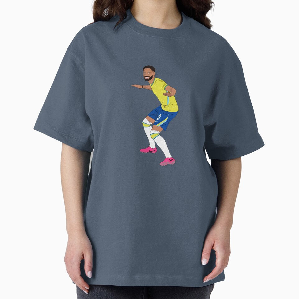 Matheus Cunha Brazil Goal Celebration Surfing Minimalist by Hevding