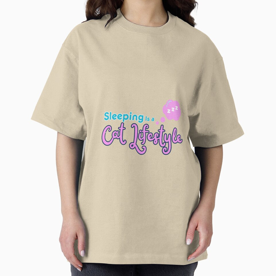 Sleeping is a Cat Lifestyle - Funny Cat Lover Design by CuteVibesStudio