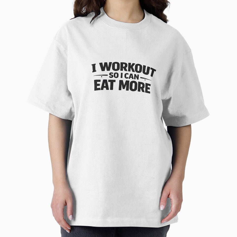 I Workout So I Can Eat More – Funny Fitness Gym Saying by Mavriboy