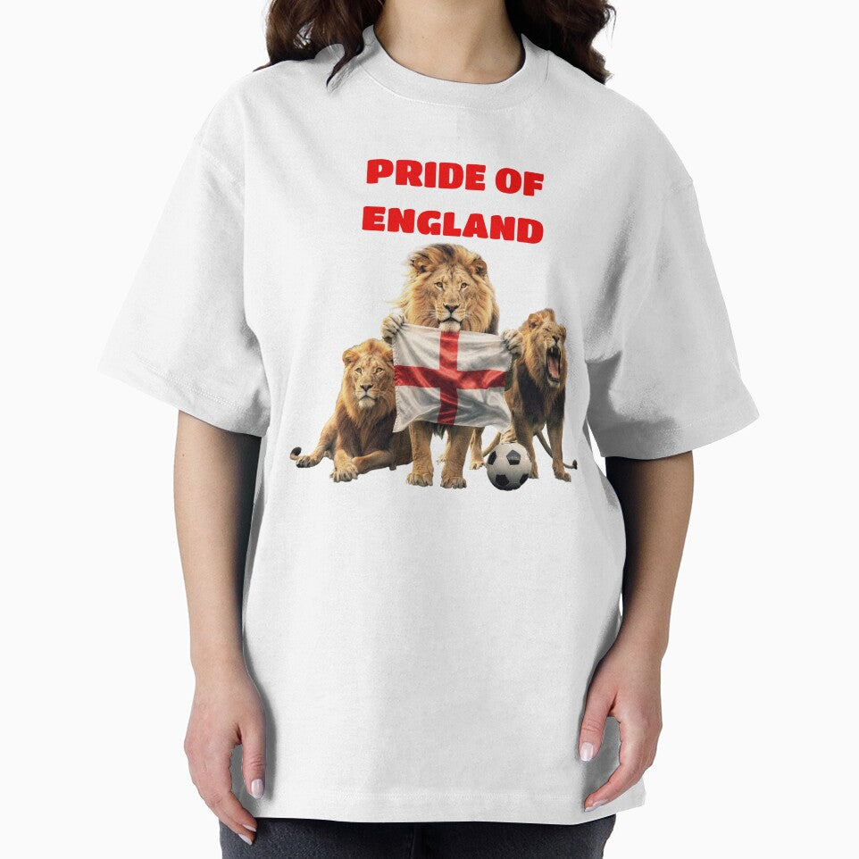England Supporter Three Lions Shirt World Cup 2026 by Lola Style