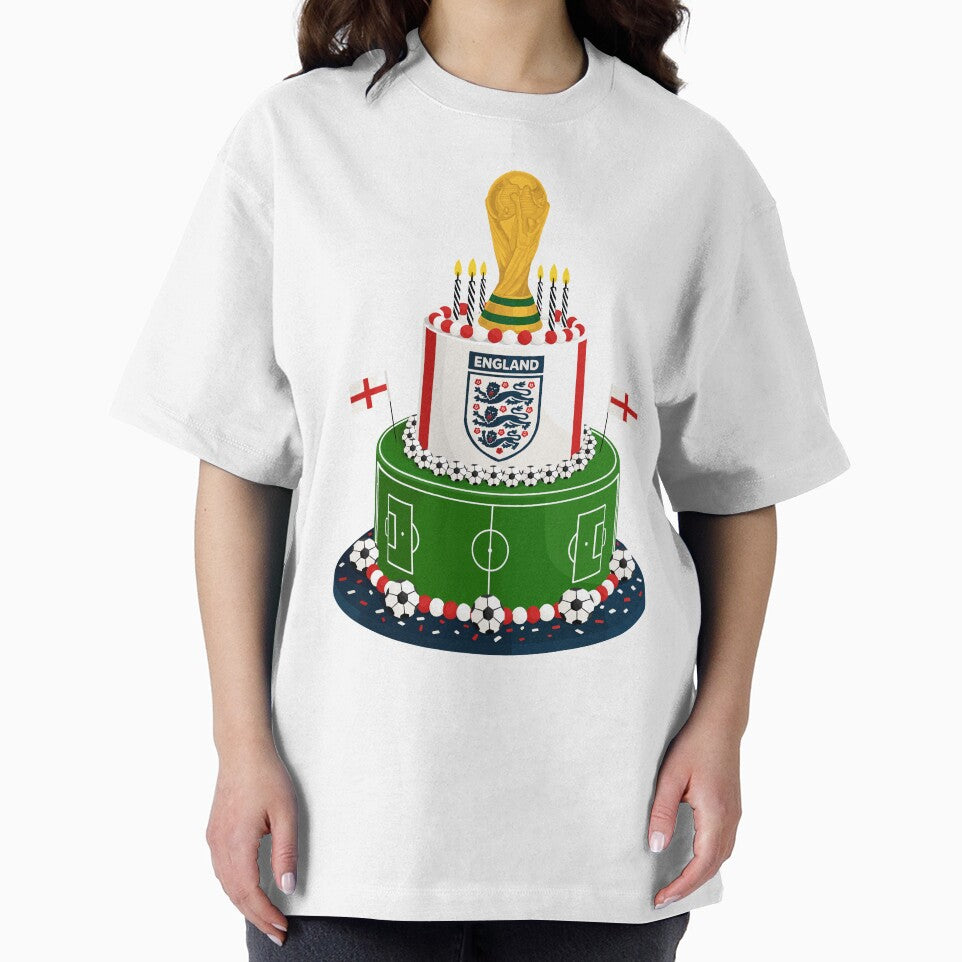 England World Cup 2026 Cake by The Home Of Pink Peach