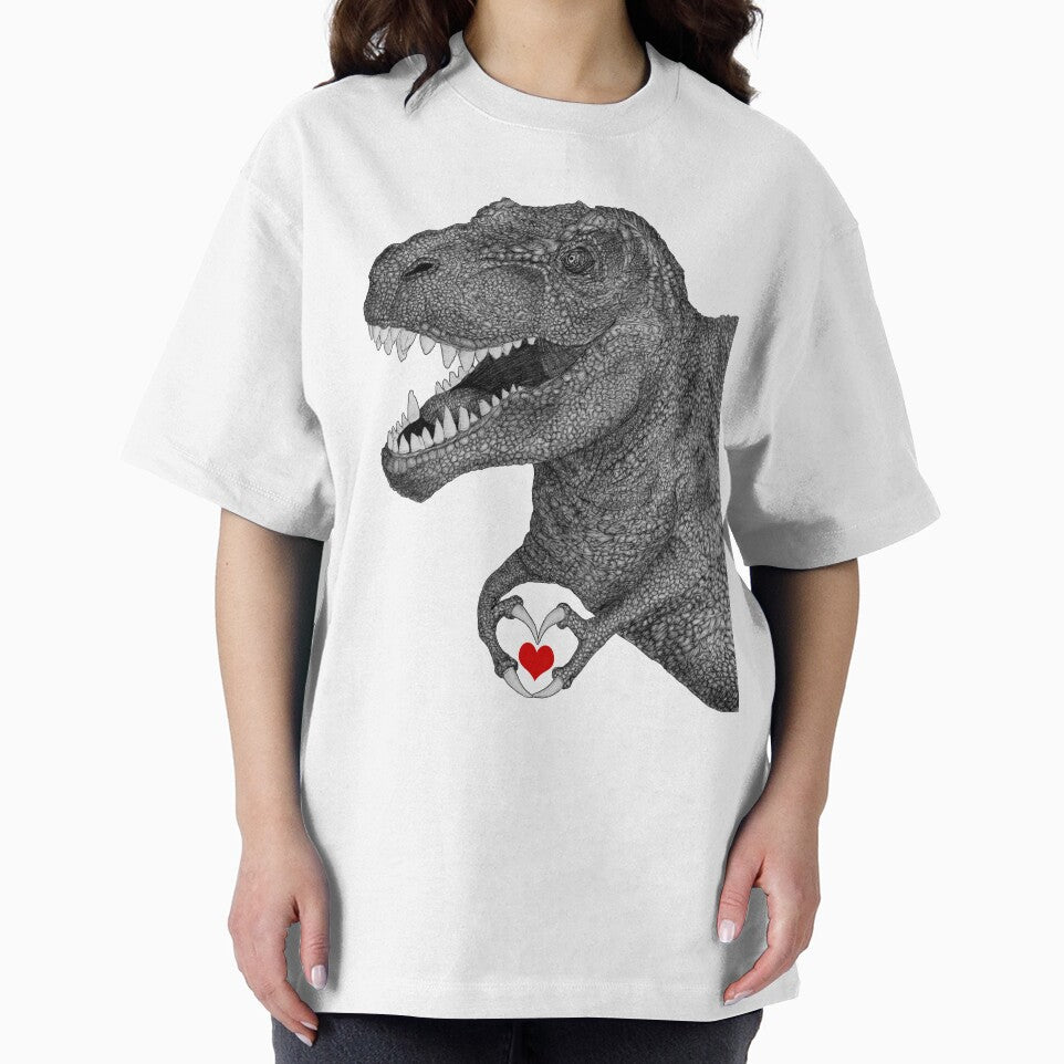 T-Rex Love by ECMazur Art