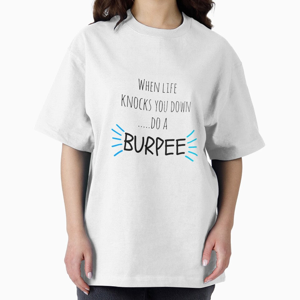 Fitness motivation gifts - when life knocks you down do a burpee - burpees exercise quote coffee mug for personal trainer by FirSen