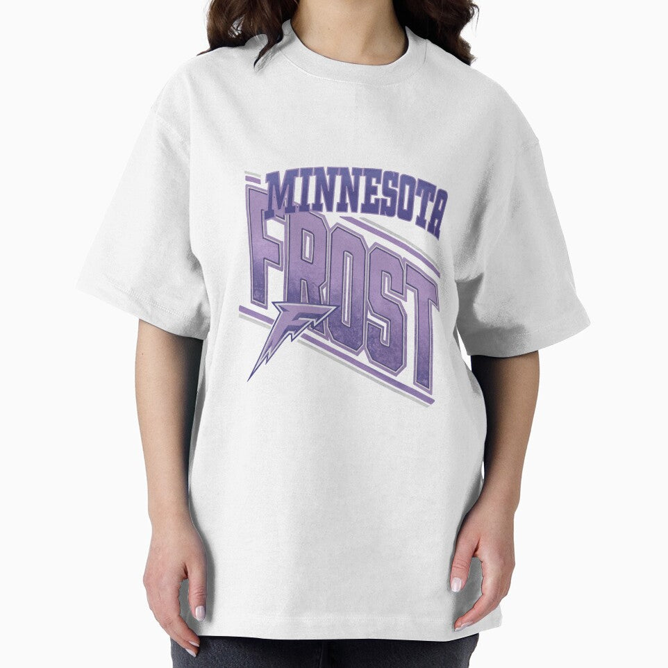 Vintage aesthetic Minnesota Frost PWHL  logo by Erika Dee