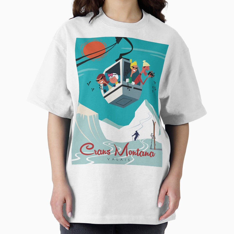Crans-Montana poster by GAGodel