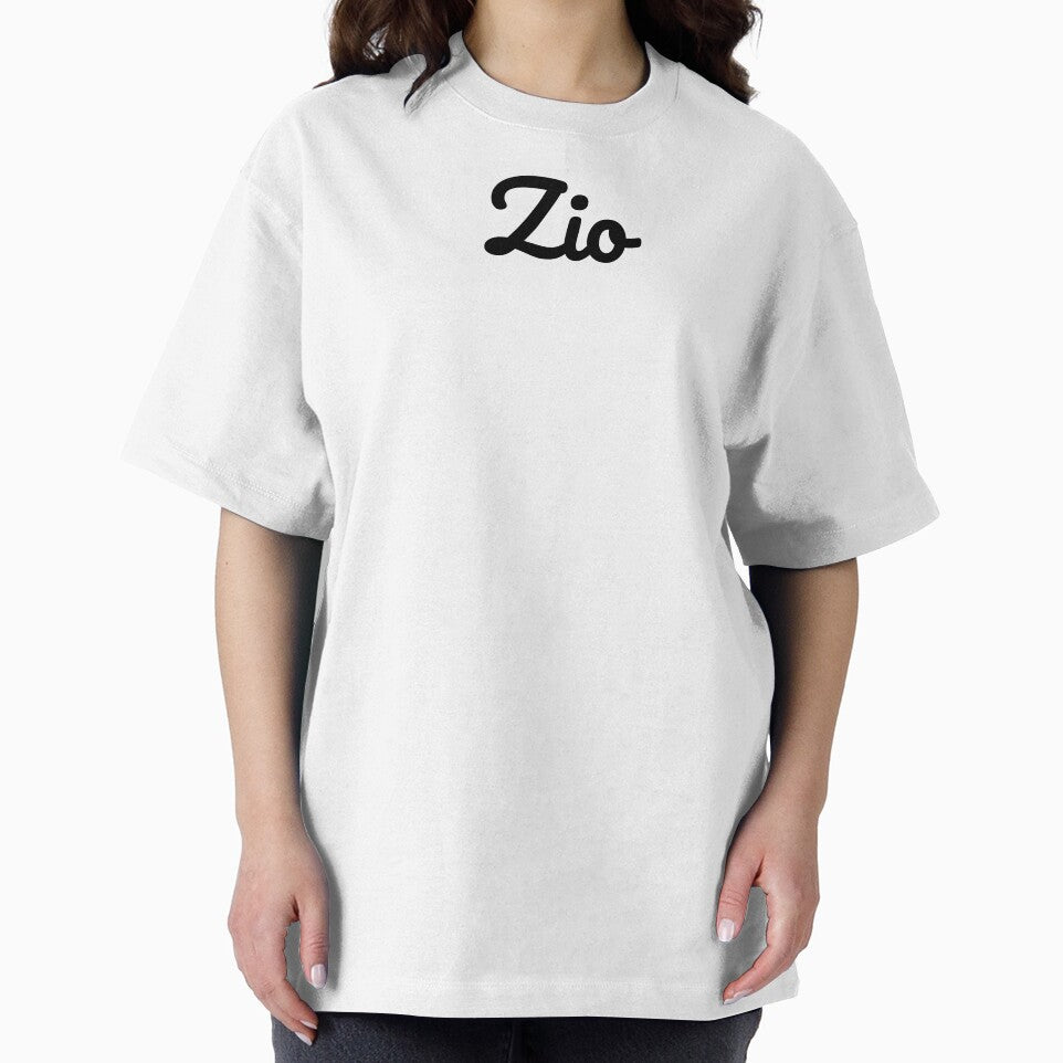 'Zio' written in monochrome script font. by All-Names