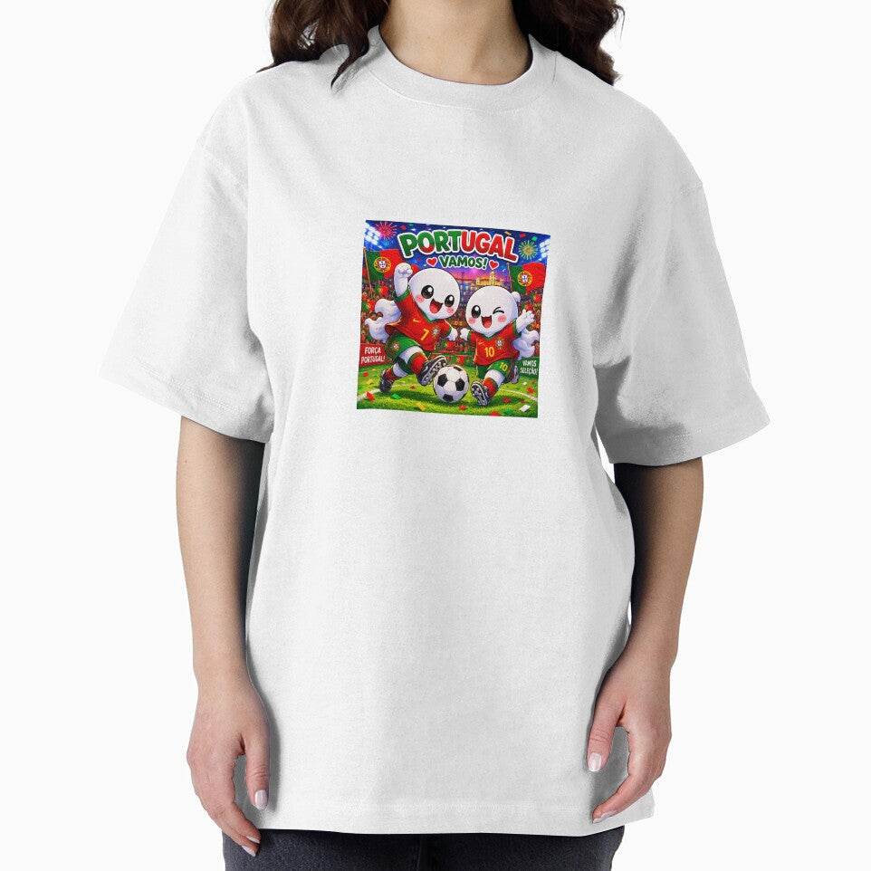 Cute Portugal Football Ghost by QuirkNest Studio