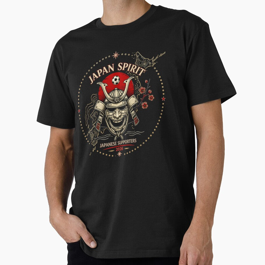 Copy of Japan Spirit Samurai Football Supporters 2026 Shirt | Japanese Soccer Fan Graphic Tee by Inner Flame Studio