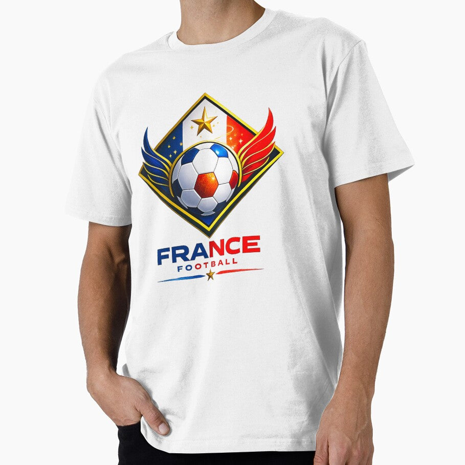 France Football Ultra Modern Minimal Soccer Design by TKOprintdesigns