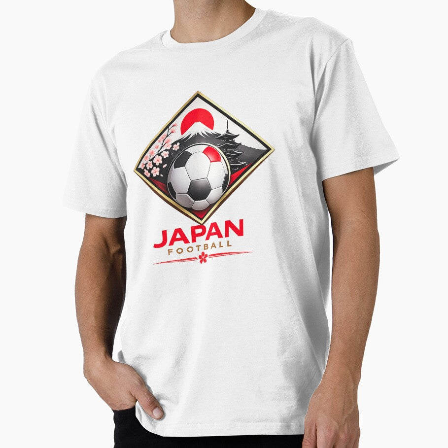 Japan Football Ultra Modern Minimal Soccer Design by TKOprintdesigns