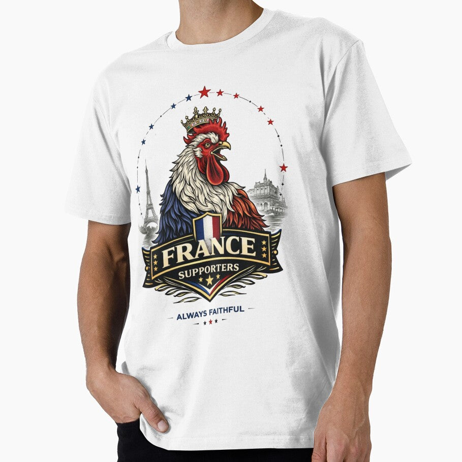 France Rooster Crown – Ultimate French Football Supporters | World Cup 2026 Edition by Inner Flame Studio