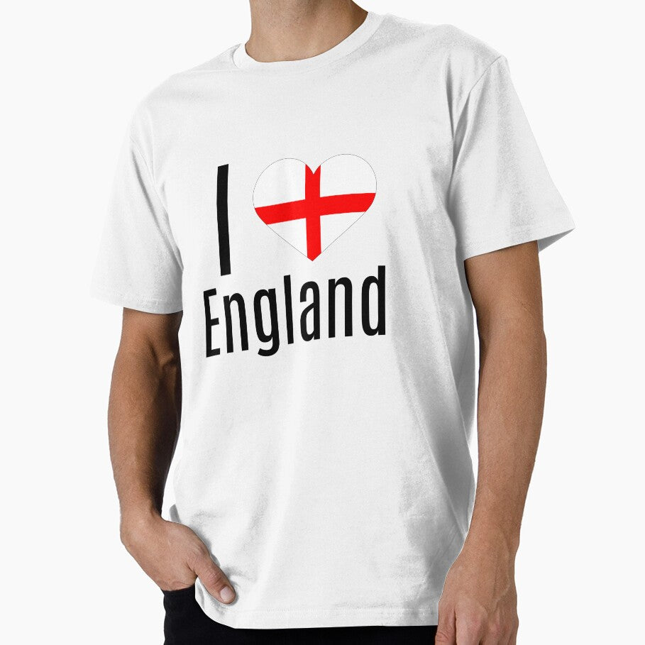 I love England – World Cup 2026 Football Fans Logo by topprinting