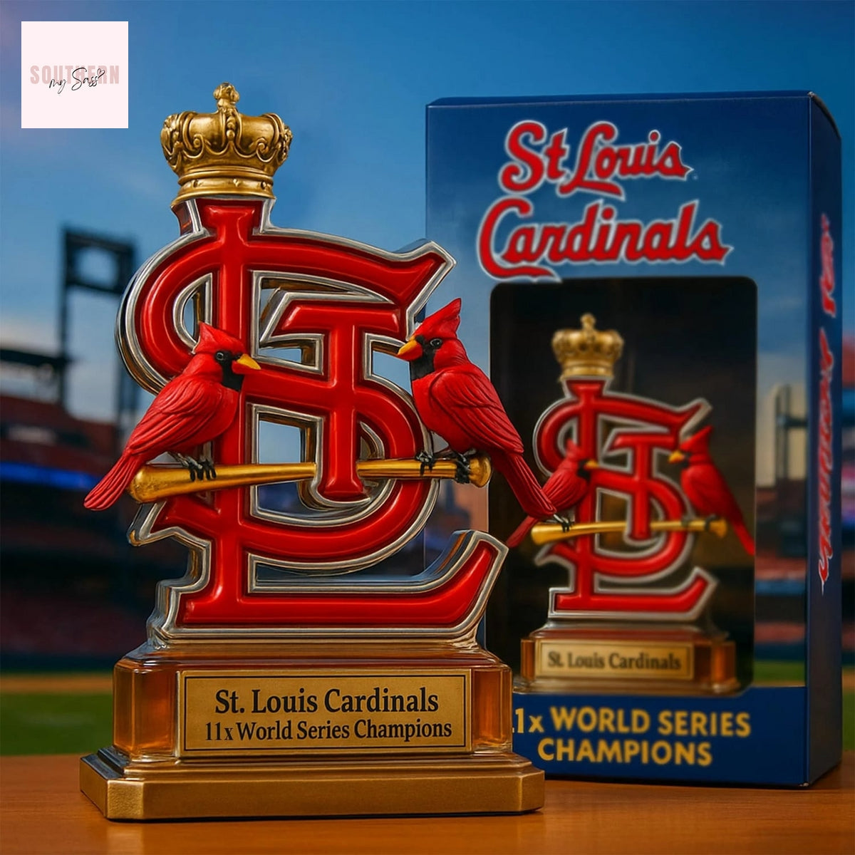 St Louis Cardinals World Series Champions Whiskey Bottle