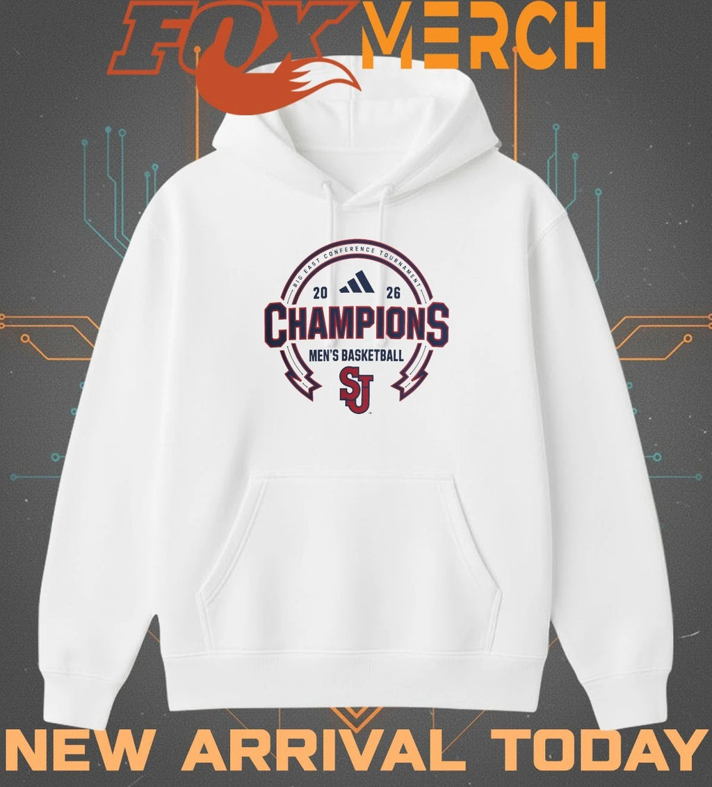St. John’s Red Storm Men’s Basketball 2026 Big East Conference Tournament Champions t-shirt