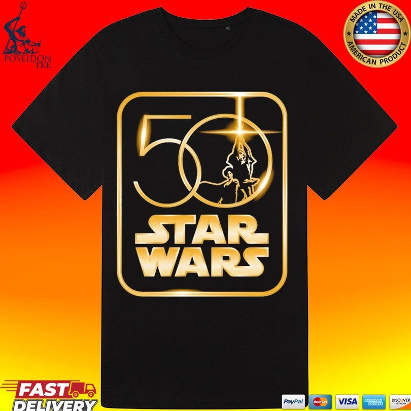 Star Wars 50th Anniversary Logo T-shirt