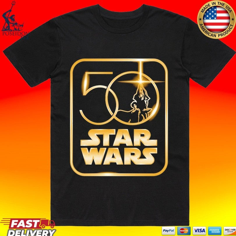 Star Wars 50th Anniversary Logo T-shirt