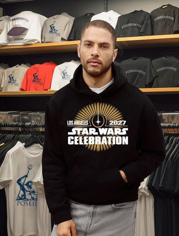 Star Wars Celebration Los Angeles Logo 2027 T-shirt