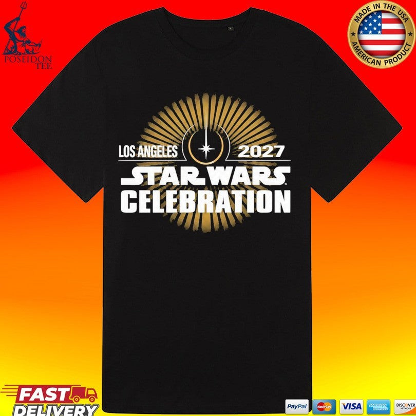 Star Wars Celebration Los Angeles Logo 2027 T-shirt