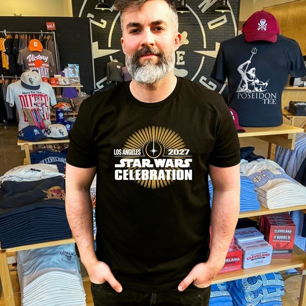 Star Wars Celebration Los Angeles Logo 2027 T-shirt
