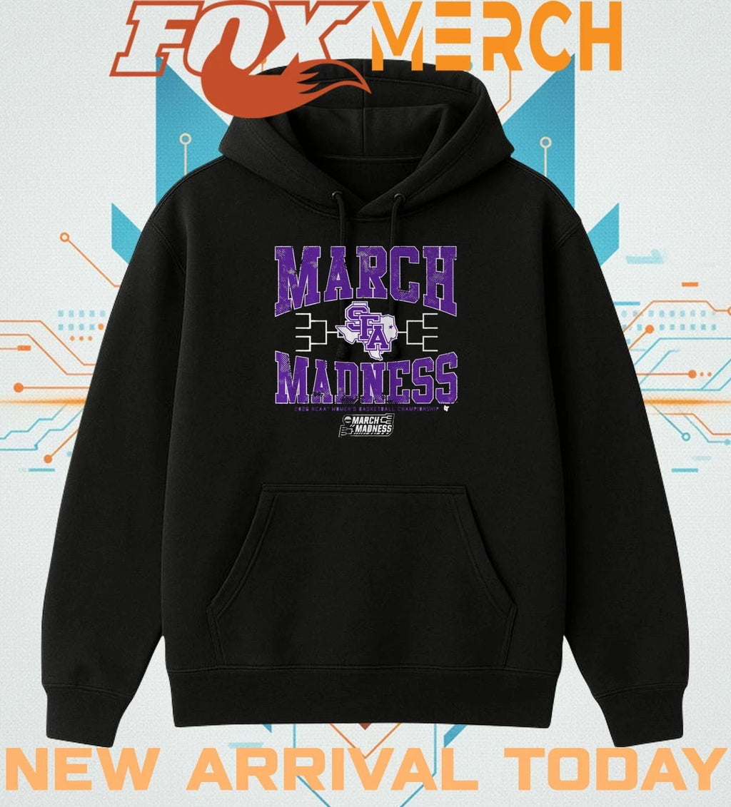 Stephen F. Austin Ladyjacks Women’s Basketball 2026 March Madness t-shirt