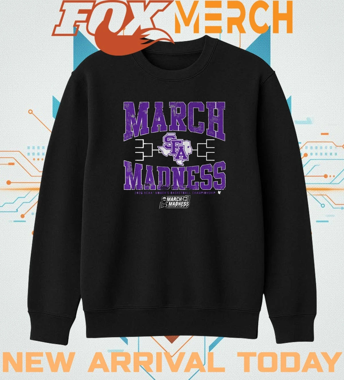 Stephen F. Austin Ladyjacks Women’s Basketball 2026 March Madness t-shirt