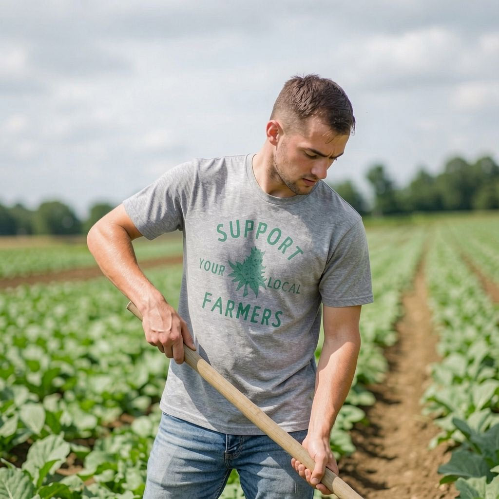 Support Your Local Farmers Men's T Shirt