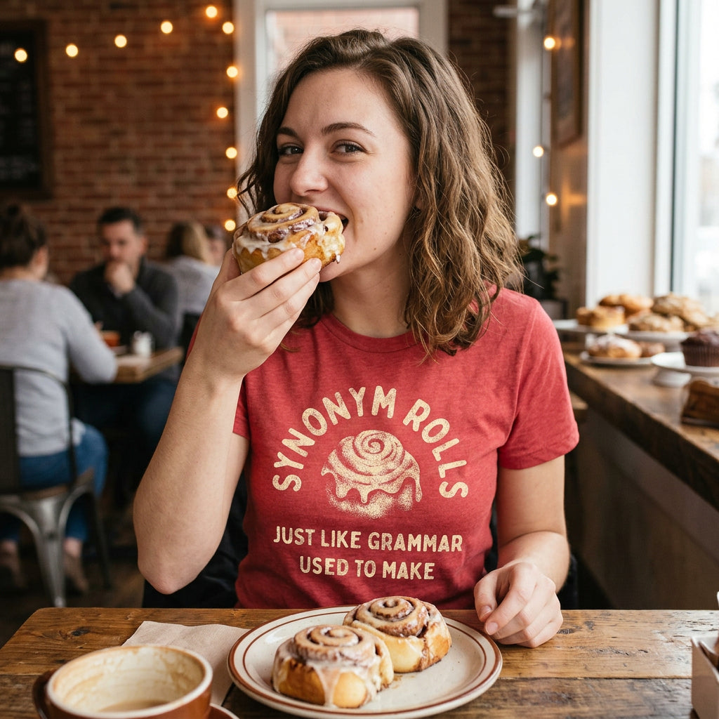 Synonym Rolls Just Like Grammar Used To Make Women's T Shirt