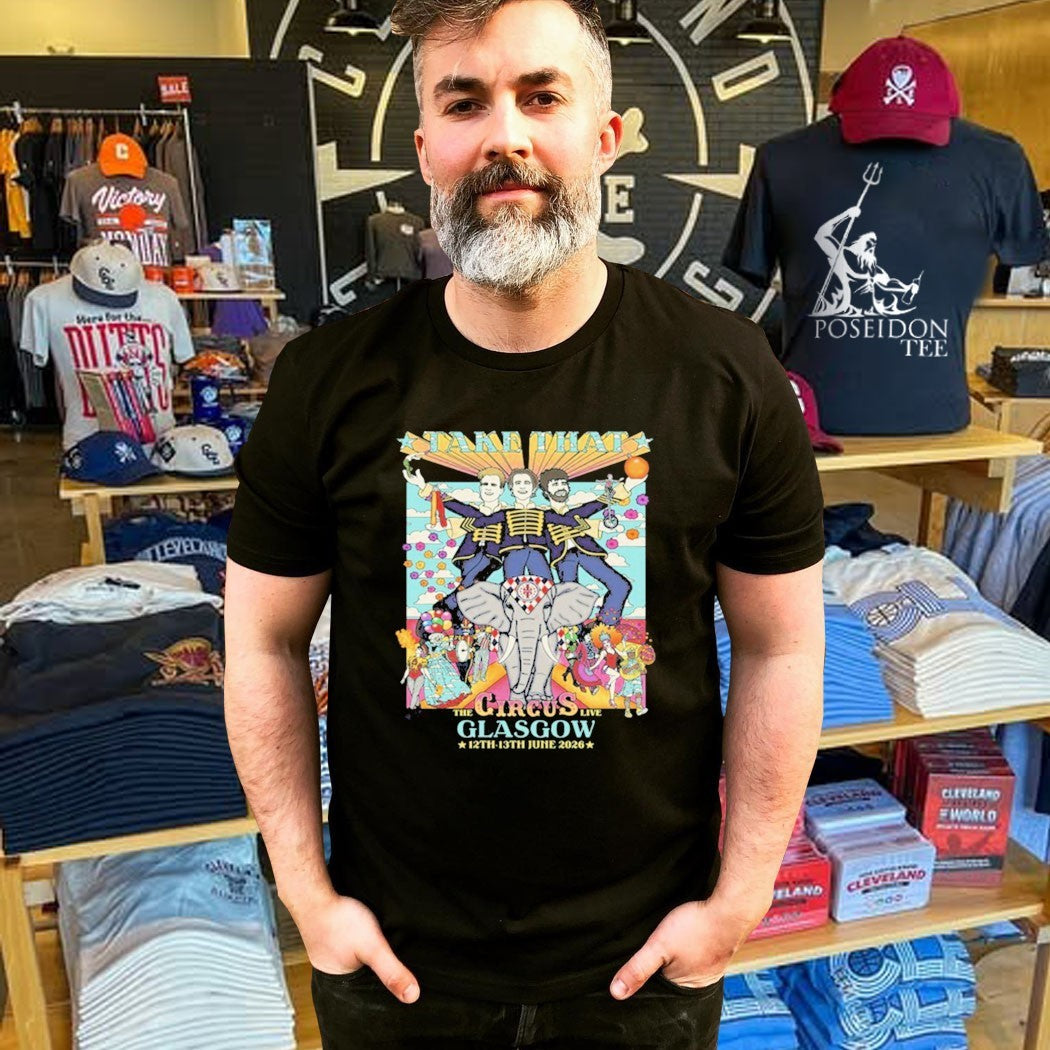 Take That Glasgow The Circus Live 12th 13th June 2026 T-shirt