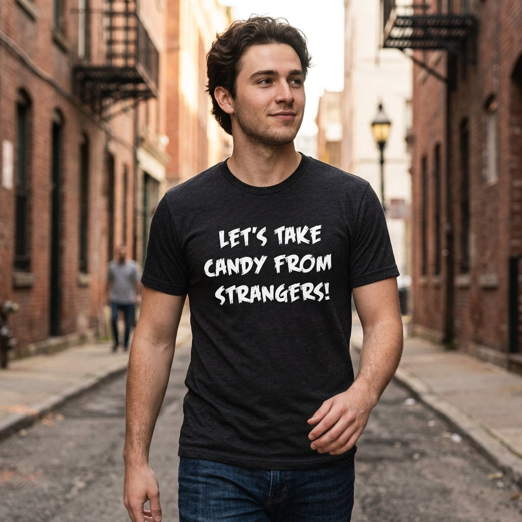 Lets Take Candy From Strangers Men's T Shirt