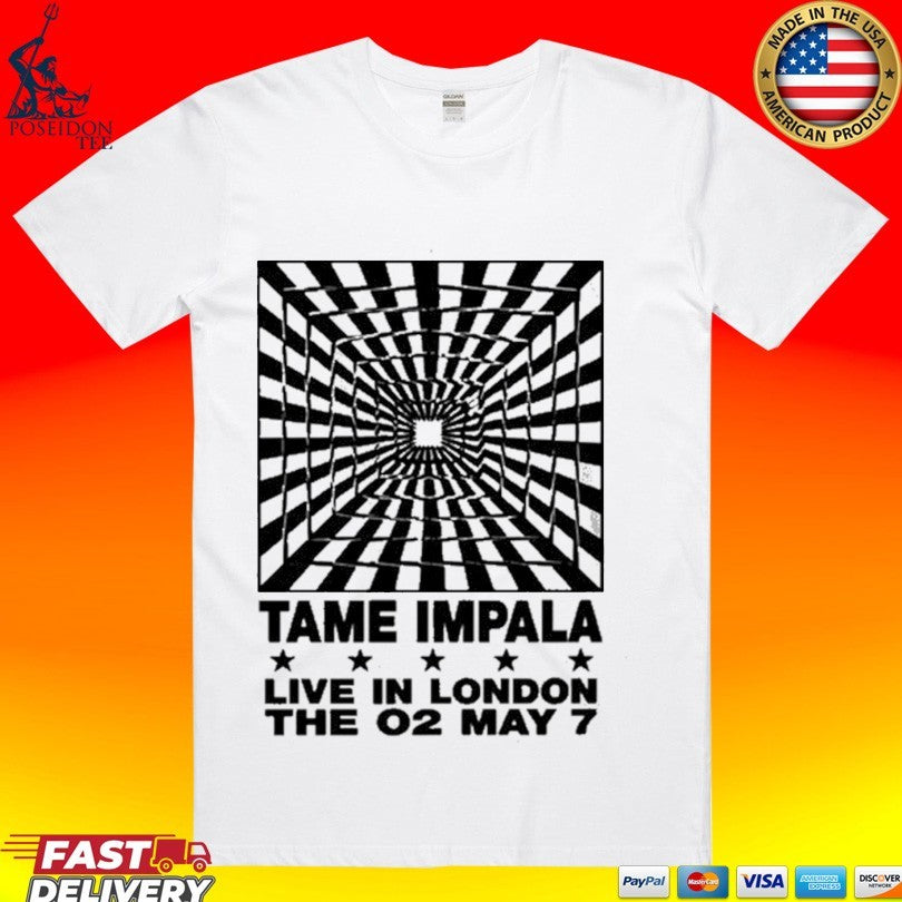 Tame Impala The 02 London May 7 2026 T-shirt