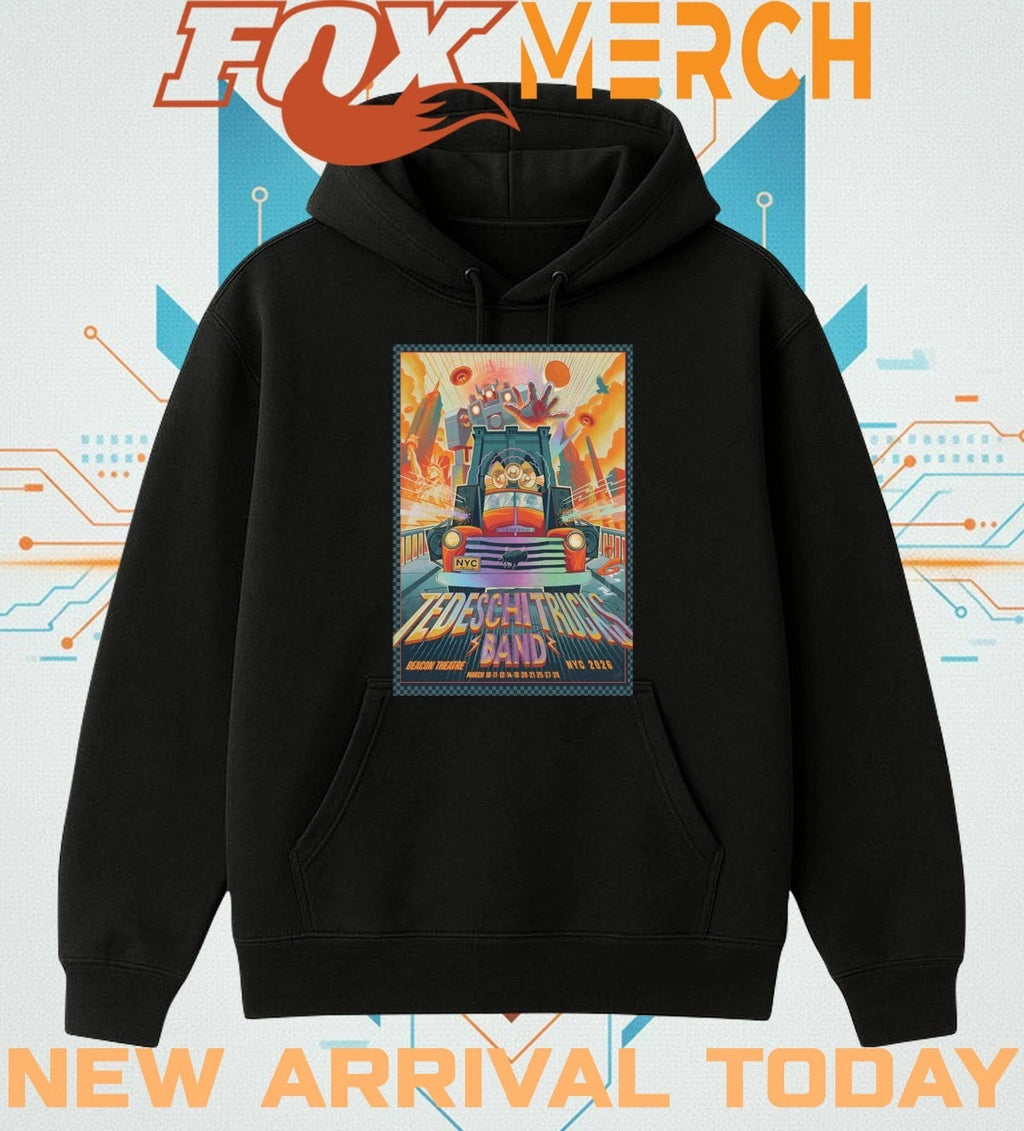 Tedeschi Trucks Band Beacon Theatre in NYC mar 10-28 2026 poster t-shirt