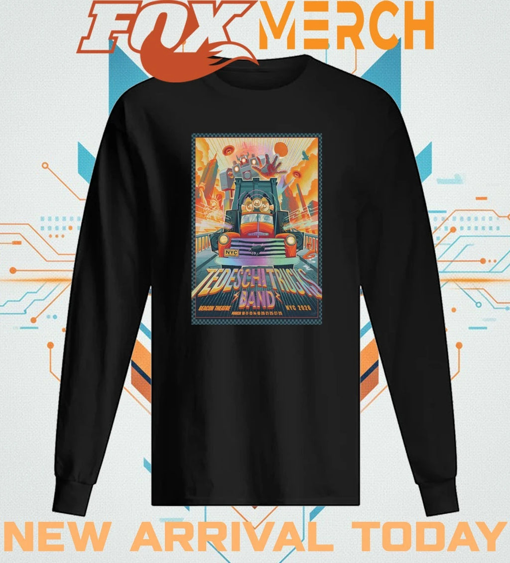 Tedeschi Trucks Band Beacon Theatre in NYC mar 10-28 2026 poster t-shirt