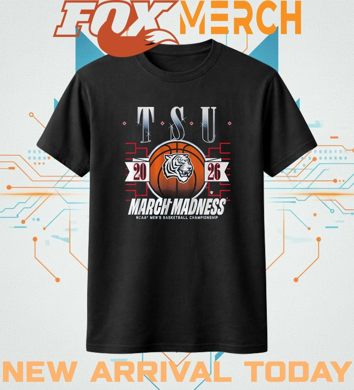 Tennessee State Tigers Men’s Basketball 2026 March Madness t-shirt