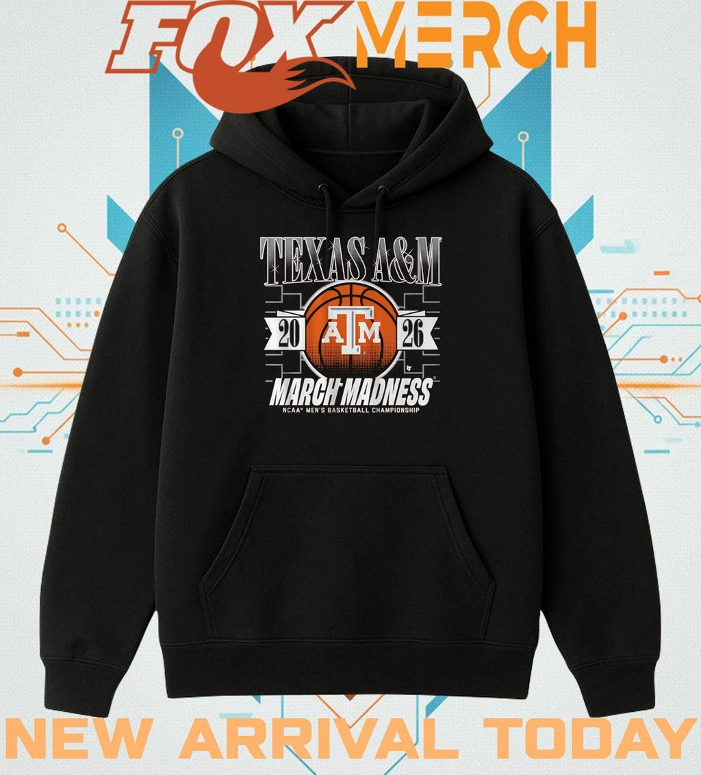 Texas A&amp;M Aggies Men’s Basketball 2026 March Madness t-shirt