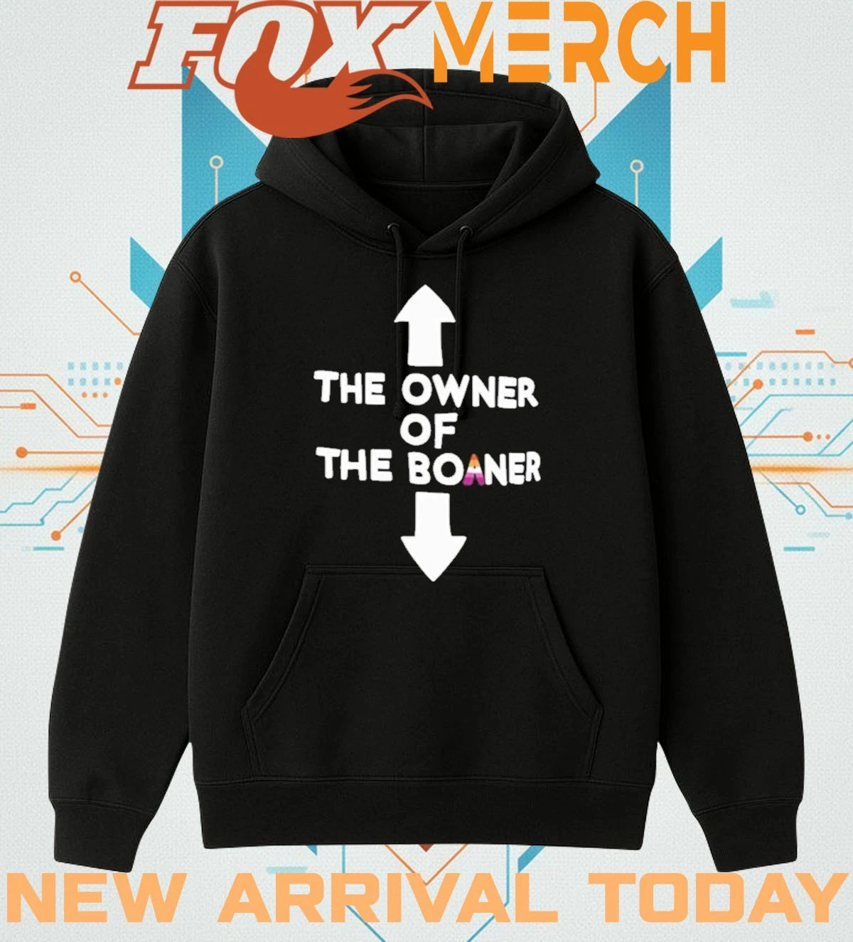 The owner of the boaner t-shirt