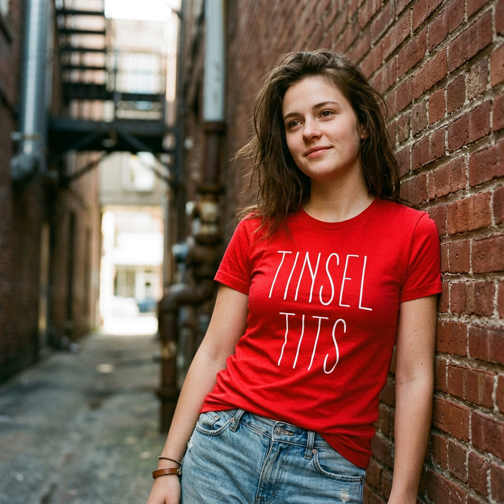 Tinsel Tits Women's T Shirt