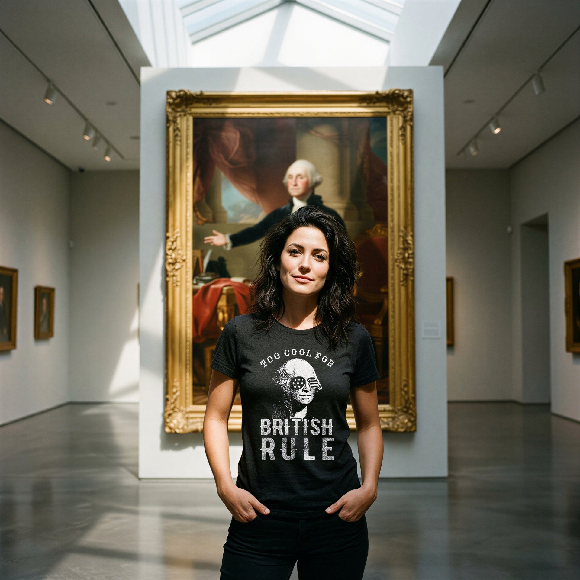 Too Cool For British Rule Women's T Shirt