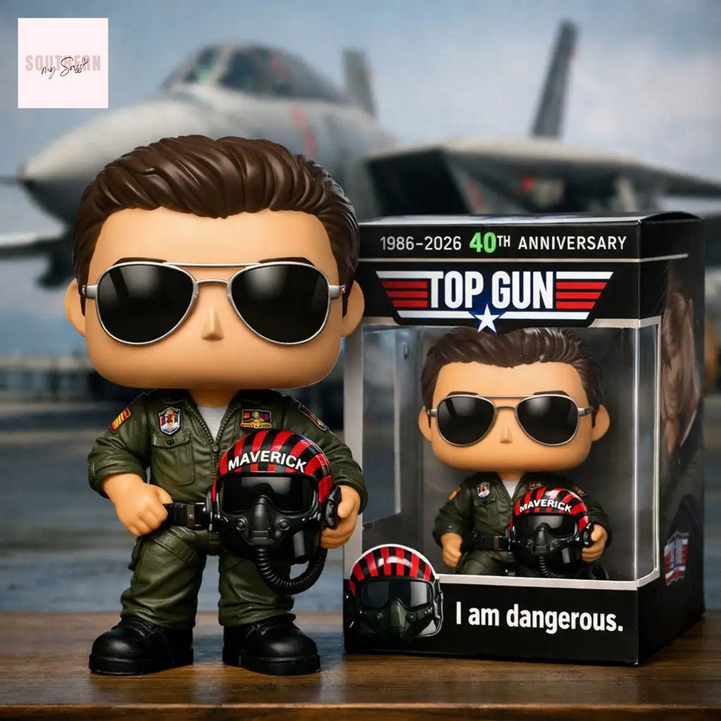 Gun 40th Anniversary 1986-2026 Maverick I Am Dangerous Pop Figure Doll