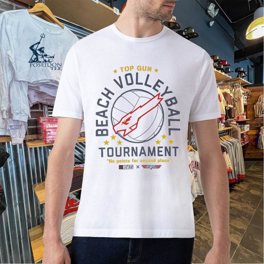 Gun Beach Volleyball Tournament No Points For Second Place T-shirt