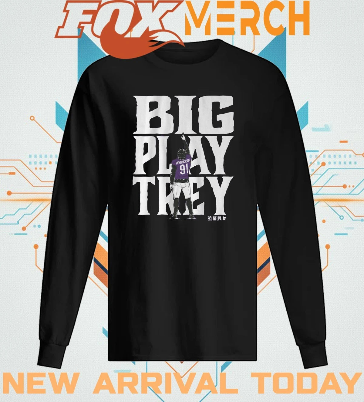 Trey Hendrickson big play trey Baltimore t-shirt