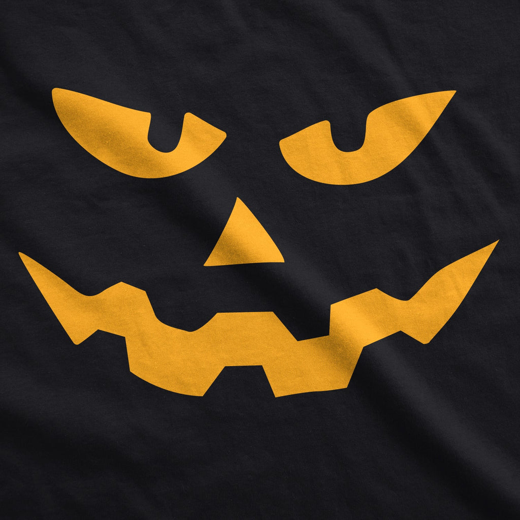 Triangle Nose Pumpkin Face Halloween Men's T Shirt