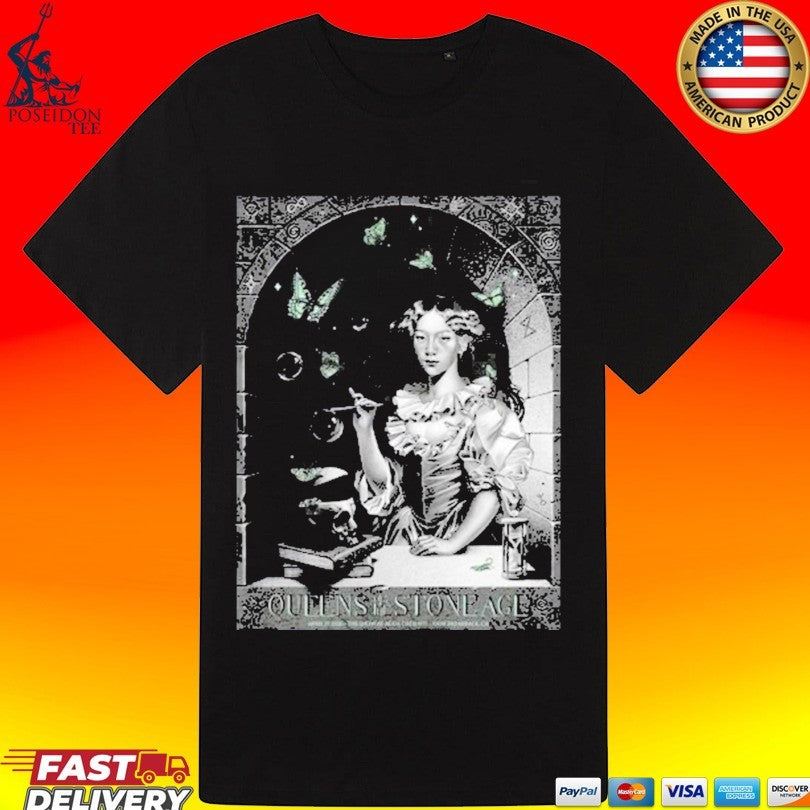 Queens Of The Stone Age Rancho Mirage California 2026 Gig Poster At The Show At Agua Caliente On April 25 2026 T-shirt