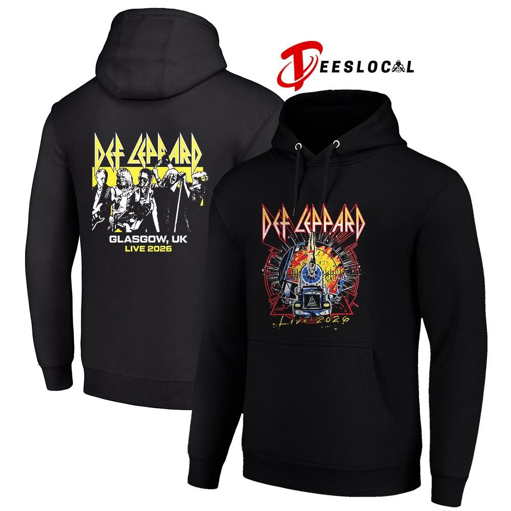 Def Leppard tour UK and EU Glasgow UK event shirt