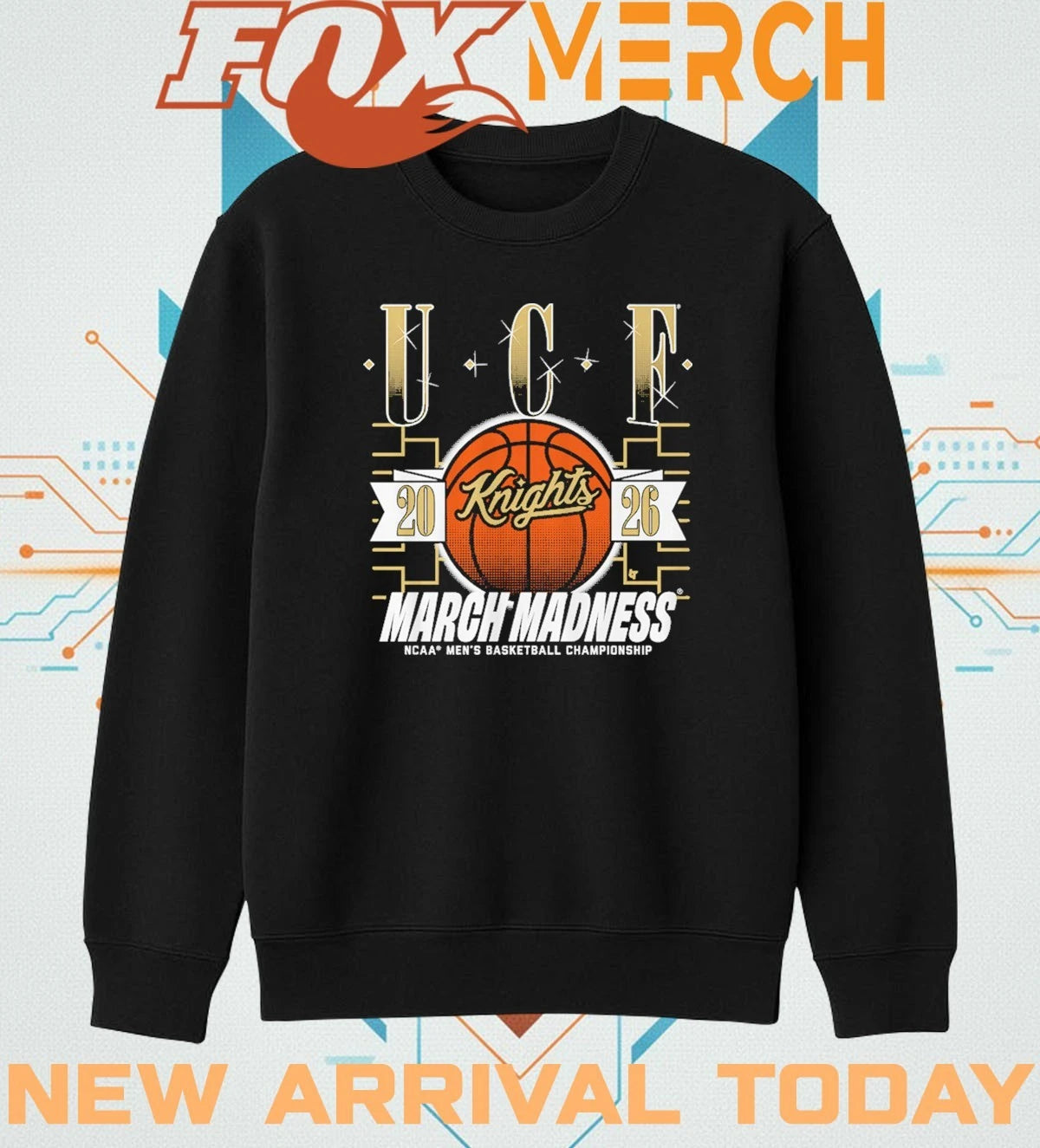 UCF Knights Men’s Basketball 2026 March Madness t-shirt