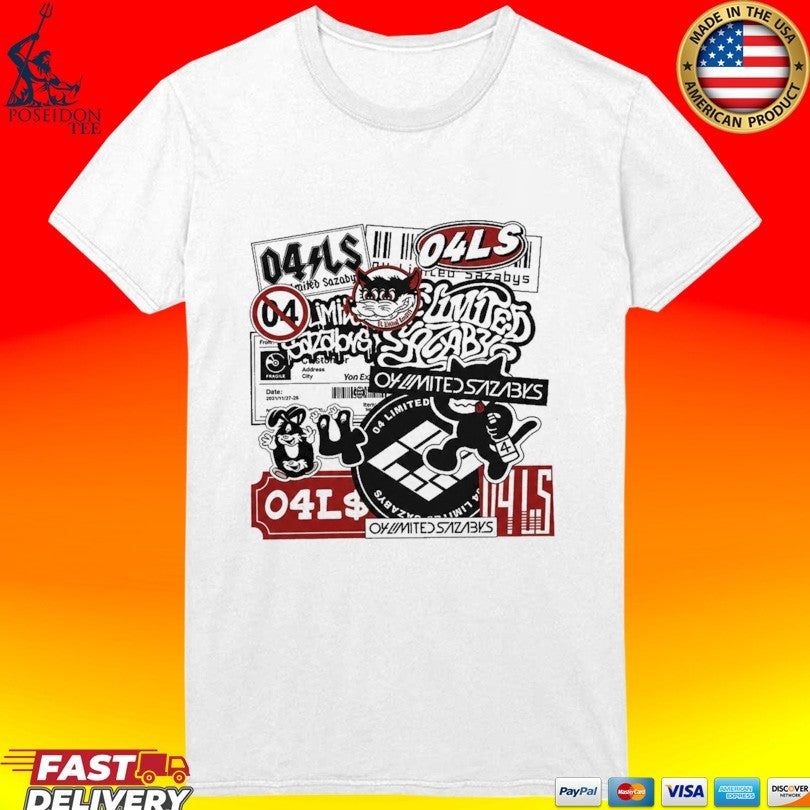Uniqlo Utme 04ls Limited Sazabys J-rock Band T-shirt