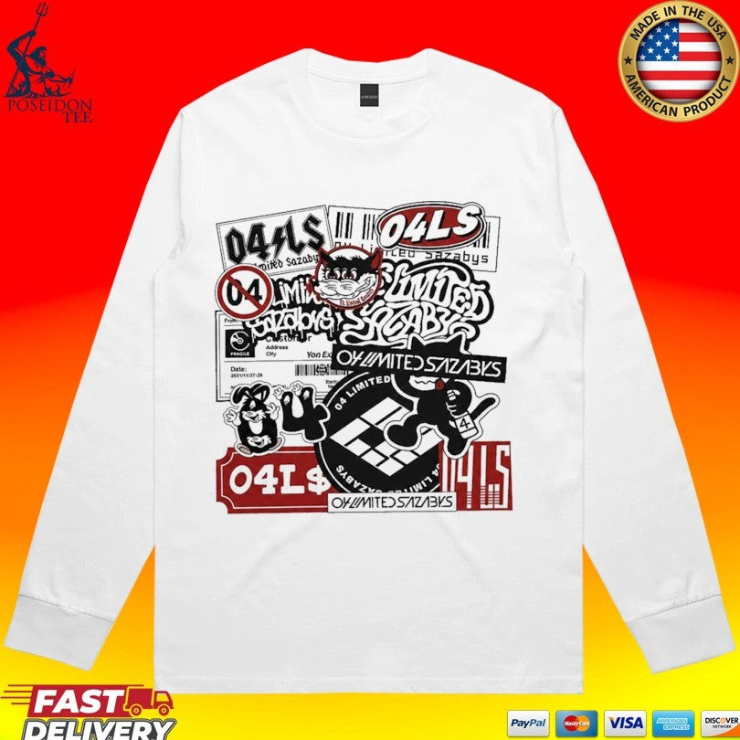 Uniqlo Utme 04ls Limited Sazabys J-rock Band T-shirt
