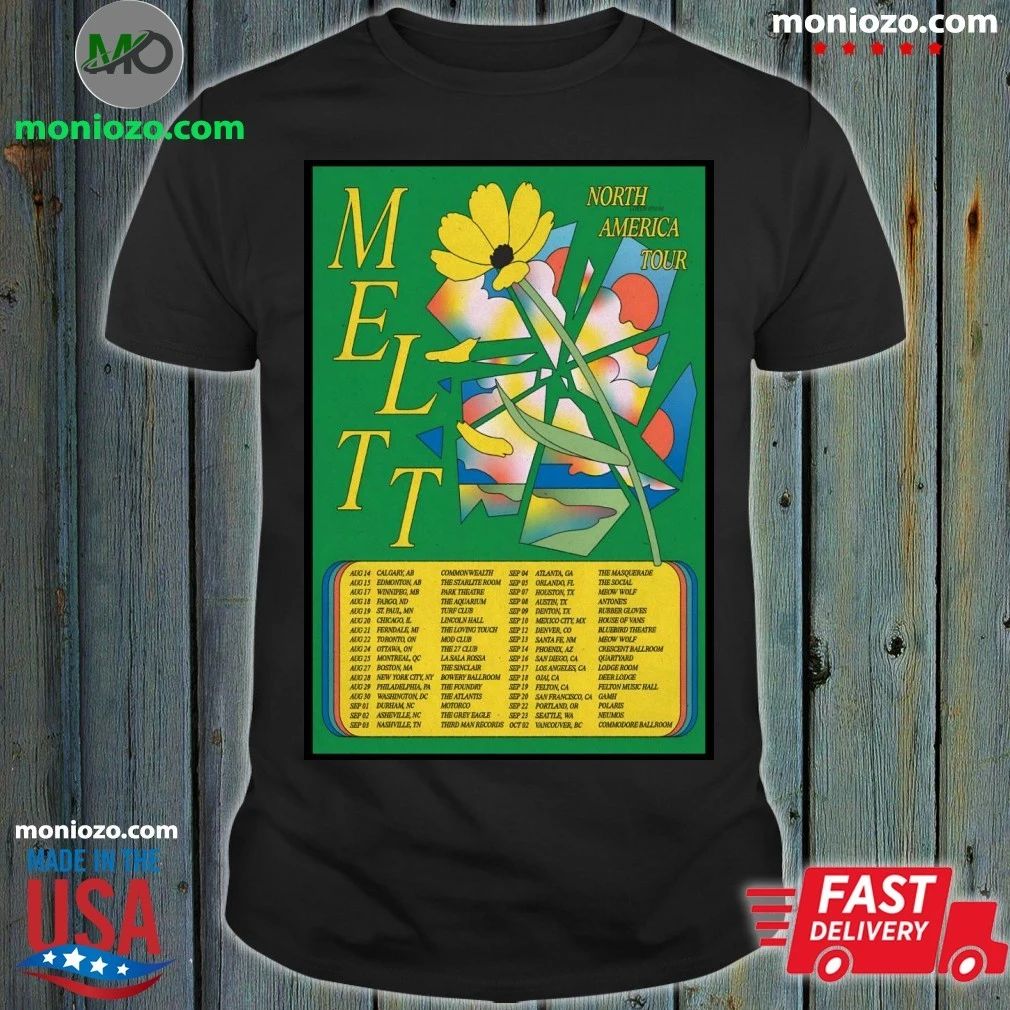 Meltt 2026 North America Shows Poster Shirt
